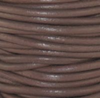 1.5 mm Round Leather Cord Dark Brown Distressed, Leather Cording for  Jewelry Making Bracelets, Necklace, Genuine Leather Strings & Lace, Roll of  20 Meters