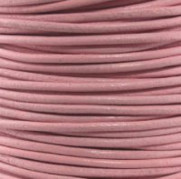 Round Leather Cord, 5.0mm, Custom Colors, 50 Meter Spool