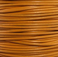 25 Mtr. Round leather cord Ø1,5mm - saddle brown, 16,44 €