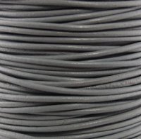 Round Leather Cord, 1.0mm, 10 Meter Spool