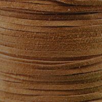 Real Suede Lace, 3.0mm, 10 Meter Spool