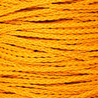 Round Braided Flat, 3 Strand, 1.0mm, 10 Meter Spool, Orange, (Was $33.07)