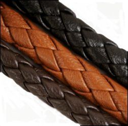 Braided Leather Cord 